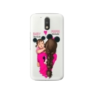 iSaprio Mama Mouse Brunette and Girl Lenovo Moto G4 / G4 Plus - cena, porovnanie