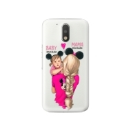 iSaprio Mama Mouse Blond and Girl Lenovo Moto G4 / G4 Plus - cena, porovnanie