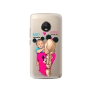 iSaprio Mama Mouse Blonde and Boy Lenovo Moto G5 Plus - cena, porovnanie