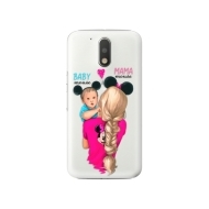 iSaprio Mama Mouse Blonde and Boy Lenovo Moto G4 / G4 Plus - cena, porovnanie