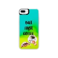 iSaprio Blue First Coffee Apple iPhone 8 Plus - cena, porovnanie