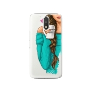 iSaprio My Coffe and Brunette Girl Lenovo Moto G4 / G4 Plus - cena, porovnanie