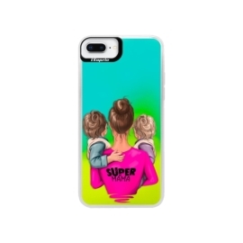 iSaprio Blue Super Mama Two Boys Apple iPhone 8 Plus