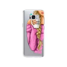 iSaprio My Coffe and Blond Girl Samsung Galaxy S8 Plus
