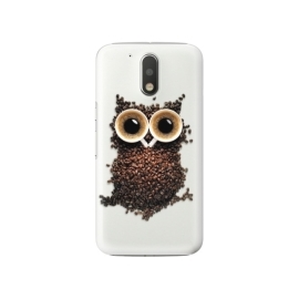iSaprio Owl And Coffee Lenovo Moto G4 / G4 Plus