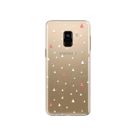 iSaprio Abstract Triangles 02 Samsung Galaxy A8 2018