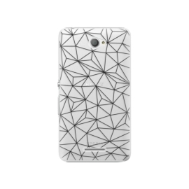 iSaprio Abstract Triangles 03 Sony Xperia E4
