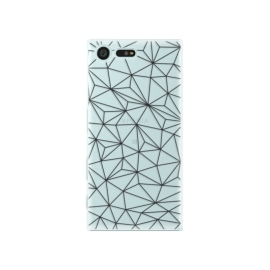iSaprio Abstract Triangles 03 Sony Xperia X Compact