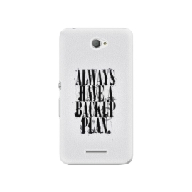 iSaprio Backup Plan Sony Xperia E4