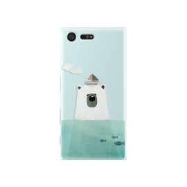 iSaprio Bear With Boat Sony Xperia X Compact