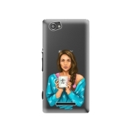 iSaprio Coffe Now Brunette Sony Xperia M - cena, porovnanie