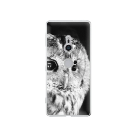 iSaprio BW Owl Sony Xperia XZ2