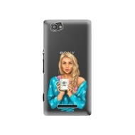 iSaprio Coffe Now Blond Sony Xperia M - cena, porovnanie