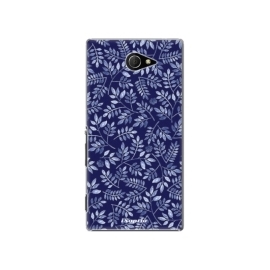 iSaprio Blue Leaves 05 Sony Xperia M2