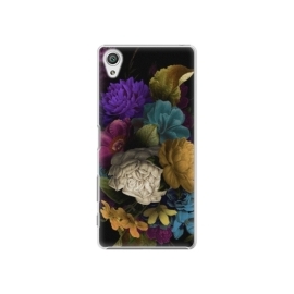 iSaprio Dark Flowers Sony Xperia X