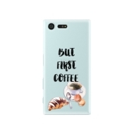 iSaprio First Coffee Sony Xperia X Compact - cena, porovnanie