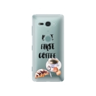 iSaprio First Coffee Sony Xperia XZ2 Compact - cena, porovnanie