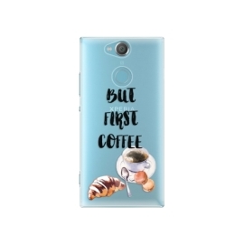 iSaprio First Coffee Sony Xperia XA2