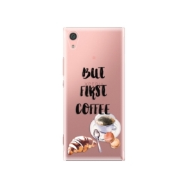 iSaprio First Coffee Sony Xperia XA1