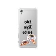 iSaprio First Coffee Sony Xperia X - cena, porovnanie