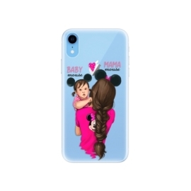 iSaprio Mama Mouse Brunette and Girl Apple iPhone XR