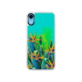 iSaprio Blue Exotic Flowers Apple iPhone XR