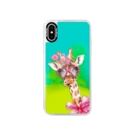 iSaprio Blue Lady Giraffe Apple iPhone X - cena, porovnanie