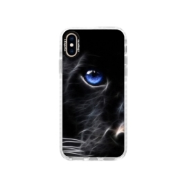 iSaprio Bumper Black Puma Apple iPhone XS