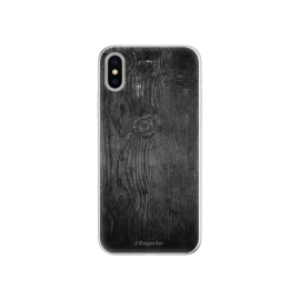 iSaprio Black Wood 13 Apple iPhone X