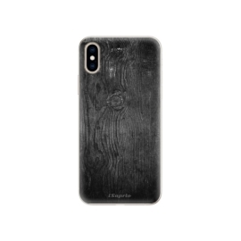 iSaprio Black Wood 13 Apple iPhone XS