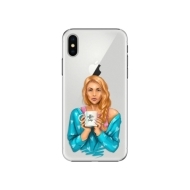 iSaprio Coffe Now Redhead Apple iPhone X - cena, porovnanie