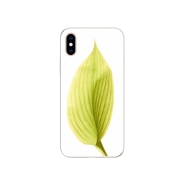 iSaprio Green Leaf Apple iPhone XS