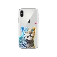 iSaprio Leopard With Butterfly Apple iPhone X - cena, porovnanie