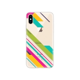 iSaprio Color Stripes 03 Apple iPhone XS