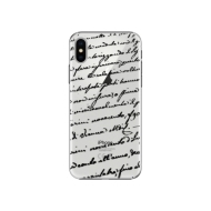 iSaprio Handwriting 01 Apple iPhone X - cena, porovnanie