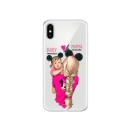 iSaprio Mama Mouse Blond and Girl Apple iPhone X - cena, porovnanie