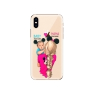 iSaprio Mama Mouse Blonde and Boy Apple iPhone XS - cena, porovnanie