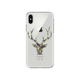 iSaprio Deer Green Apple iPhone X