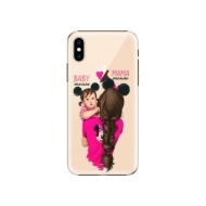iSaprio Mama Mouse Brunette and Girl Apple iPhone XS - cena, porovnanie