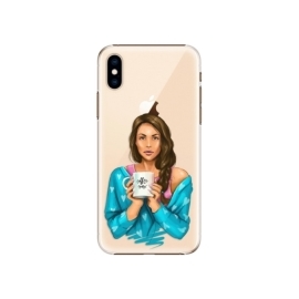 iSaprio Coffe Now Brunette Apple iPhone XS