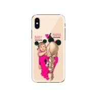 iSaprio Mama Mouse Blond and Girl Apple iPhone XS - cena, porovnanie