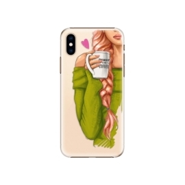 iSaprio My Coffe and Redhead Girl Apple iPhone XS