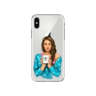 iSaprio Coffe Now Brunette Apple iPhone X - cena, porovnanie