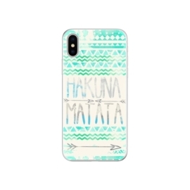iSaprio Hakuna Matata Green Apple iPhone X
