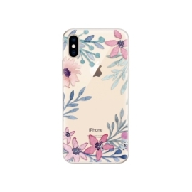 iSaprio Leaves and Flowers Apple iPhone XS