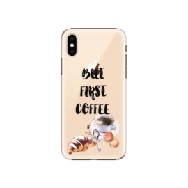 iSaprio First Coffee Apple iPhone XS