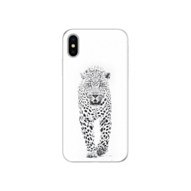 iSaprio White Jaguar Apple iPhone X