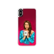 iSaprio Pink Coffe Now Brunette Apple iPhone X - cena, porovnanie