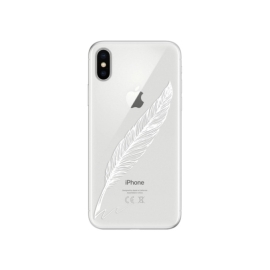 iSaprio Writing By Feather Apple iPhone X