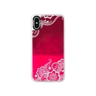 iSaprio Pink White Lace 02 Apple iPhone X - cena, porovnanie